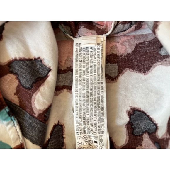 Zipcode Men's Shirt Tribal Print Size M 80's Retro Style - Picture 4 of 7